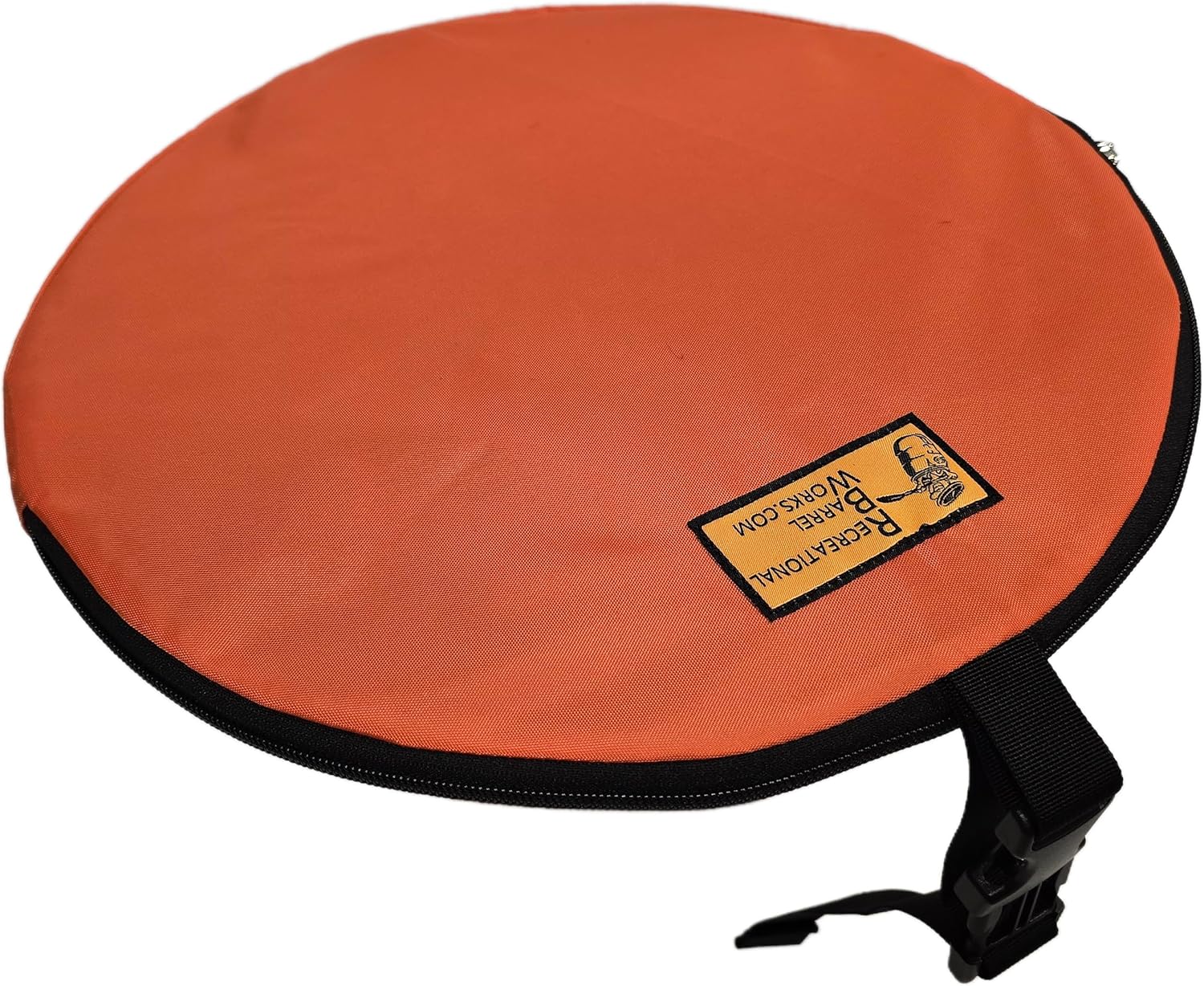 Top of Orange Barrel Seat