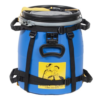Minimalist Harness on a 20L Barrel