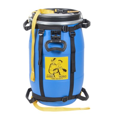 Minimalist Barrel Harness on a 30L Barrel