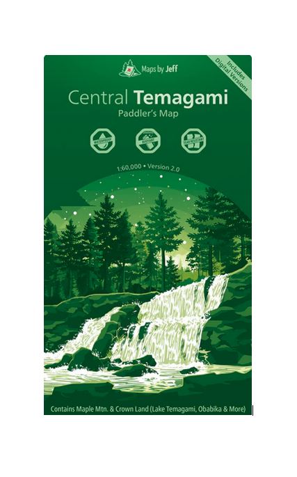 Maps by Jeff Central Temagami Paddling Map