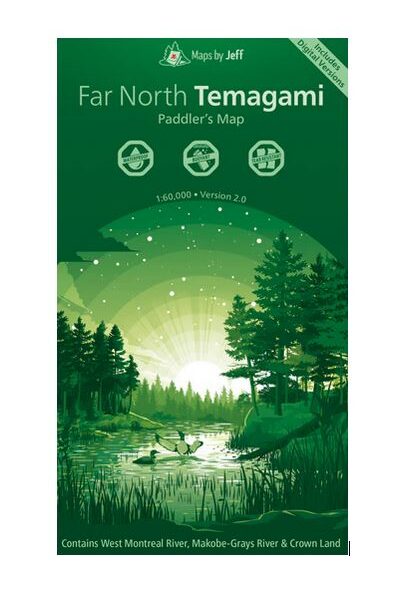 Maps by Jeff Far North Temagami Paddling Map