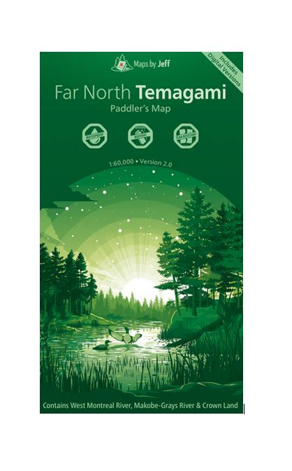 Maps by Jeff Far North Temagami Paddling Map