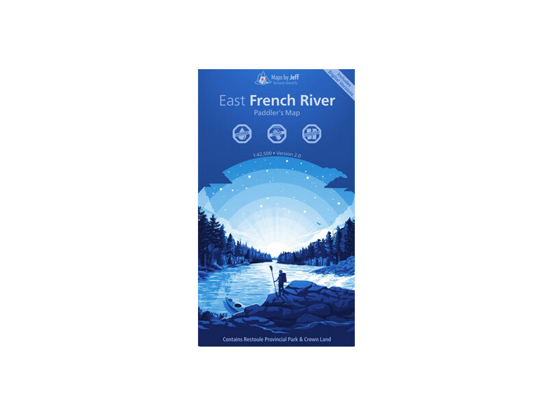 Maps by Jeff East French River Paddling Map