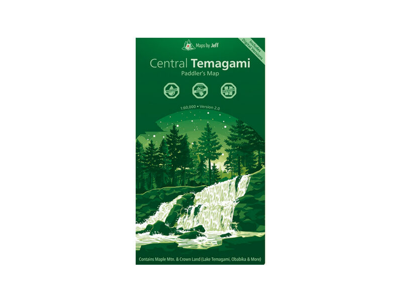 Maps by Jeff Central Temagami Paddling Map