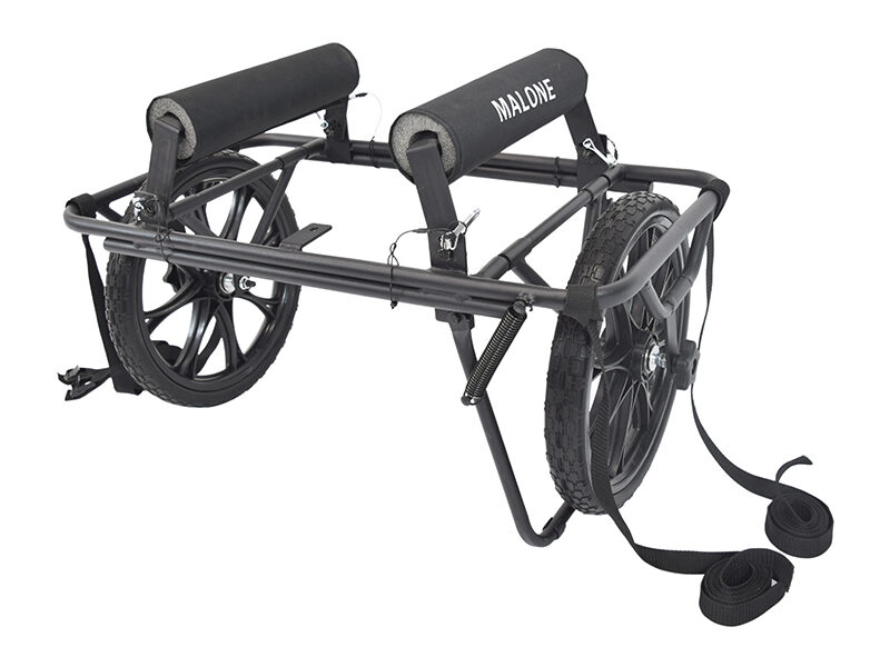 Malone Forge™ Bunk Style Canoe/Kayak Cart- No-Flat Tires