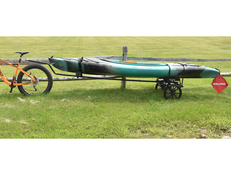 Malone Forge™ Bunk Style Canoe/Kayak Cart with Bike Tow Bar